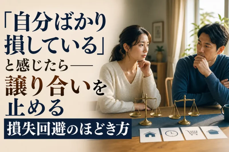 食卓で互いの負担について落ち着いて話し合うパートナー。
